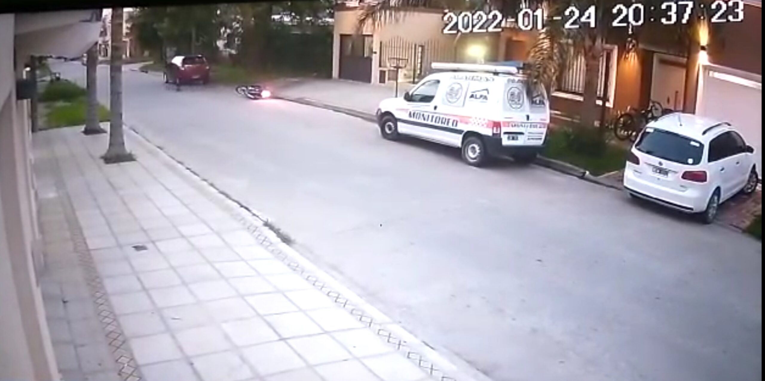El motochorro violento del video viral está detenido