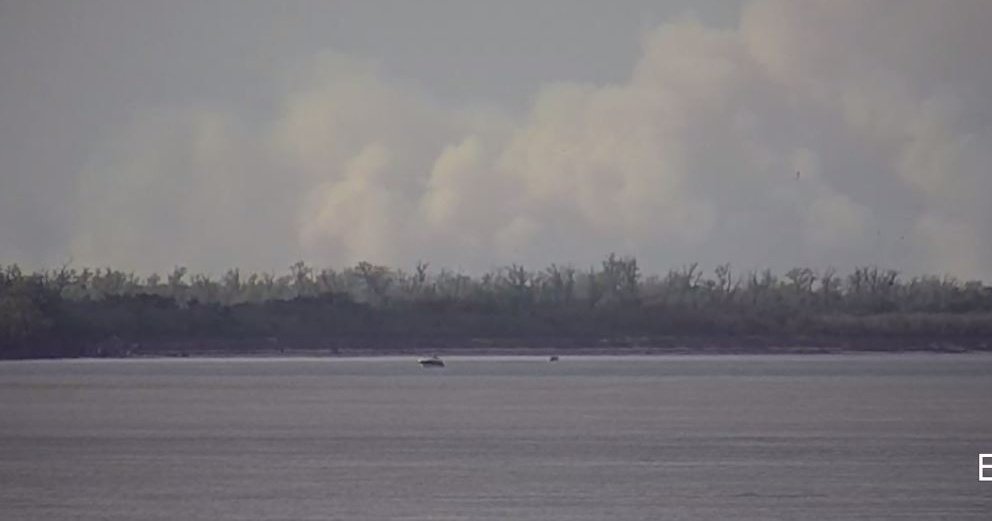 ECOCIDIO: Otra vez preocupa el avance del fuego en el Delta del río Paraná