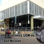 Joven agredido en Bajo Puerto trasladado a San Nicolás en estado delicado