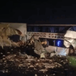 Fatal choque frontal entre un colectivo y un camión en la ruta 3