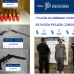 Agresión entre familiares culmina con la aprehensión de dos masculinos y el secuestro de armas