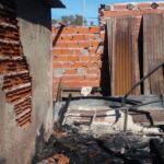 Incendio en Javier Rivero: un joven sufrió quemaduras al intentar salvar sus cosas