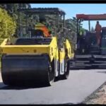Avanza la repavimentación del acceso a Santa Lucía