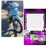 San Pedro: le robaron la moto y organiza una rifa para poder comprarse otra