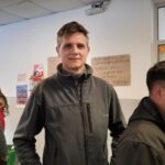 Damián Mosquera votó en la Escuela Secundaria N° 13 y pidió mayor cuidado con las boletas