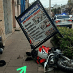 Grave accidente de tránsito en Belgrano y Lavalle