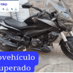 Hallan una moto robada abandonada en la vía pública