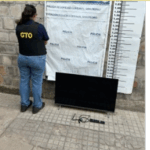 Allanamiento en San Pedro por robo agravado: secuestraron un televisor