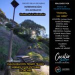 Inauguran la Escalera de la Misericordia, una nueva intervención artística en la barranca del Vía Crucis