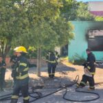 Un incendio provocó pérdidas totales en una vivienda: trabajaron dos dotaciones de bomberos