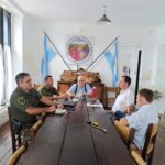 Seguridad rural: autoridades del Comando de Patrulla Rural se reunieron con la Sociedad Rural de San Pedro