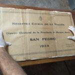Ceden al Museo Paleontológico un padrón electoral de 1934 con el listado completo de votantes de San Pedro