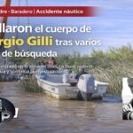 Tragedia: hallaron el cuerpo de Sergio Gilli tras el accidente náutico