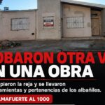 San Pedro: vuelven a robar en una obra en construcción