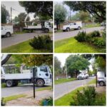 CANSADOS DE LOS DESTROZOS: UN COLECTIVO VOLVIÓ A ARRASAR CABLES Y UN POSTE EN BARRIO VILLA IGOILLO