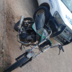 Operativo Rio Tala: moto sin dominio, sin papeles y con escape libre