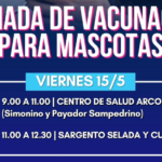 Jornada de vacunación para mascotas en San Pedro