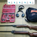 Parte Policial: dos detenidos por robo en una finca, un aprehendido por hurto y recuperan moto robada