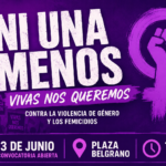 San Pedro se suma a una nueva jornada de “Ni Una Menos” con una concentración en Plaza Belgrano