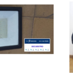 Fue sorprendido robando un reflector de una fábrica y terminó aprehendido