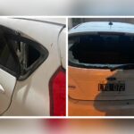 Intentaron entrar a una vivienda, rompieron un auto y escaparon con documentación