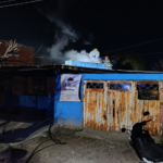 Una estufa hogar provocó un incendio en una vivienda de calle Cruz Roja