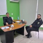Juan Carlos Agüero inició su gestión en Seguridad con reuniones en la Policía Comunal y Río Tala