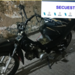 Secuestraron una motocicleta con la numeración del cuadro suprimida