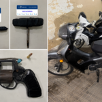 Tres adolescentes aprehendidos por intentar robar una moto: uno llevaba un revólver